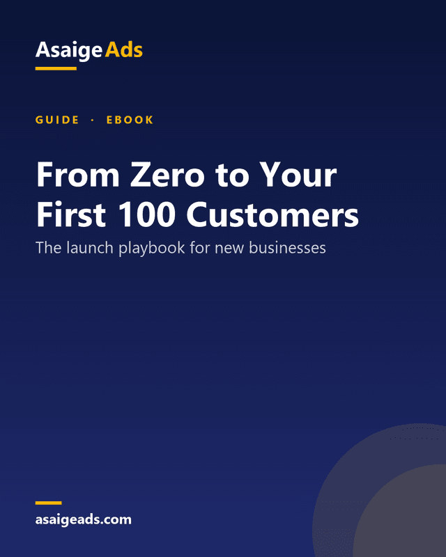 From Zero to Your First 100 Customers — guide cover